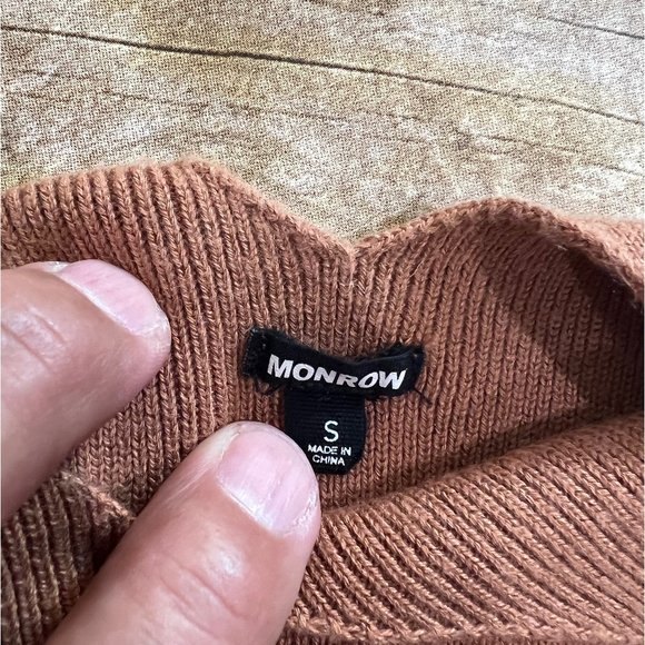 Monrow: Brown Tank Top - Picture 2 of 2